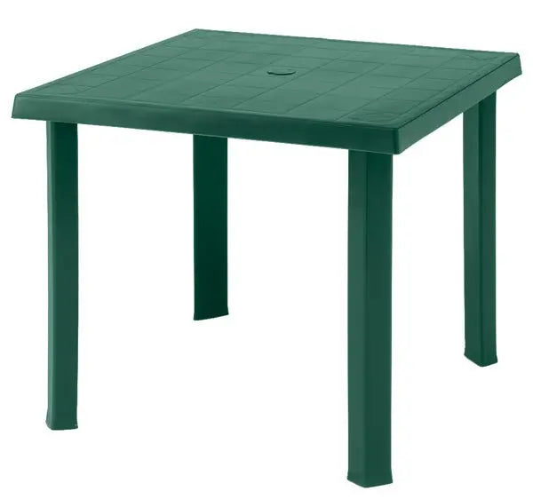 Tavolo da esterno in plastica figaro 80x80 tre colori