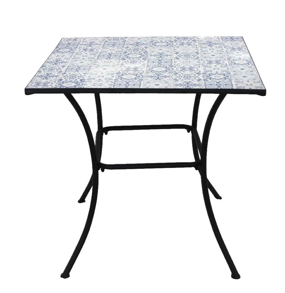 Tavolo mosaico cm.80X80 Azulejos