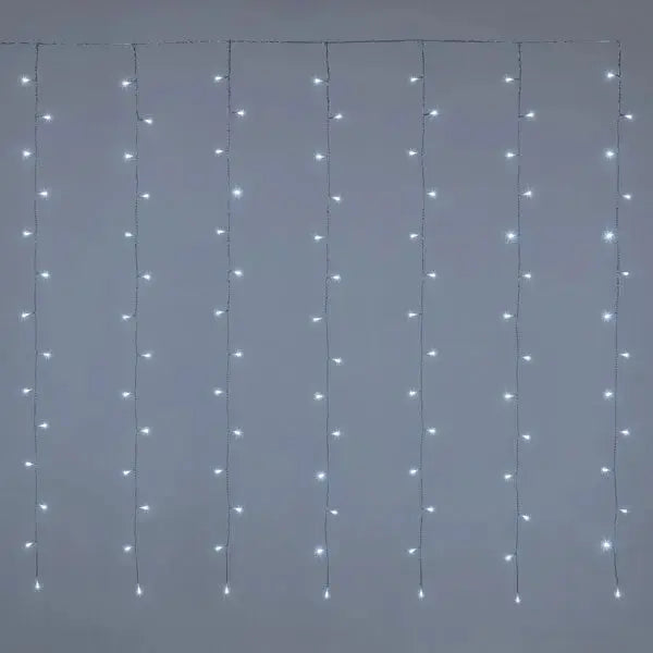 Tenda 182 led per uso esterno bianco