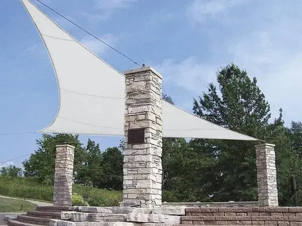 Tenda vela quadrata 5mx5m diversi colori