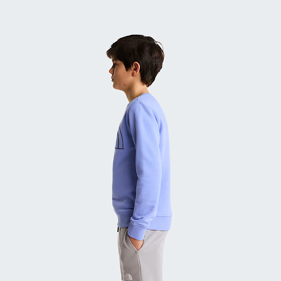 The North Face Felpa Drew Peak Junior Azzurro - NF0A8AXXG74