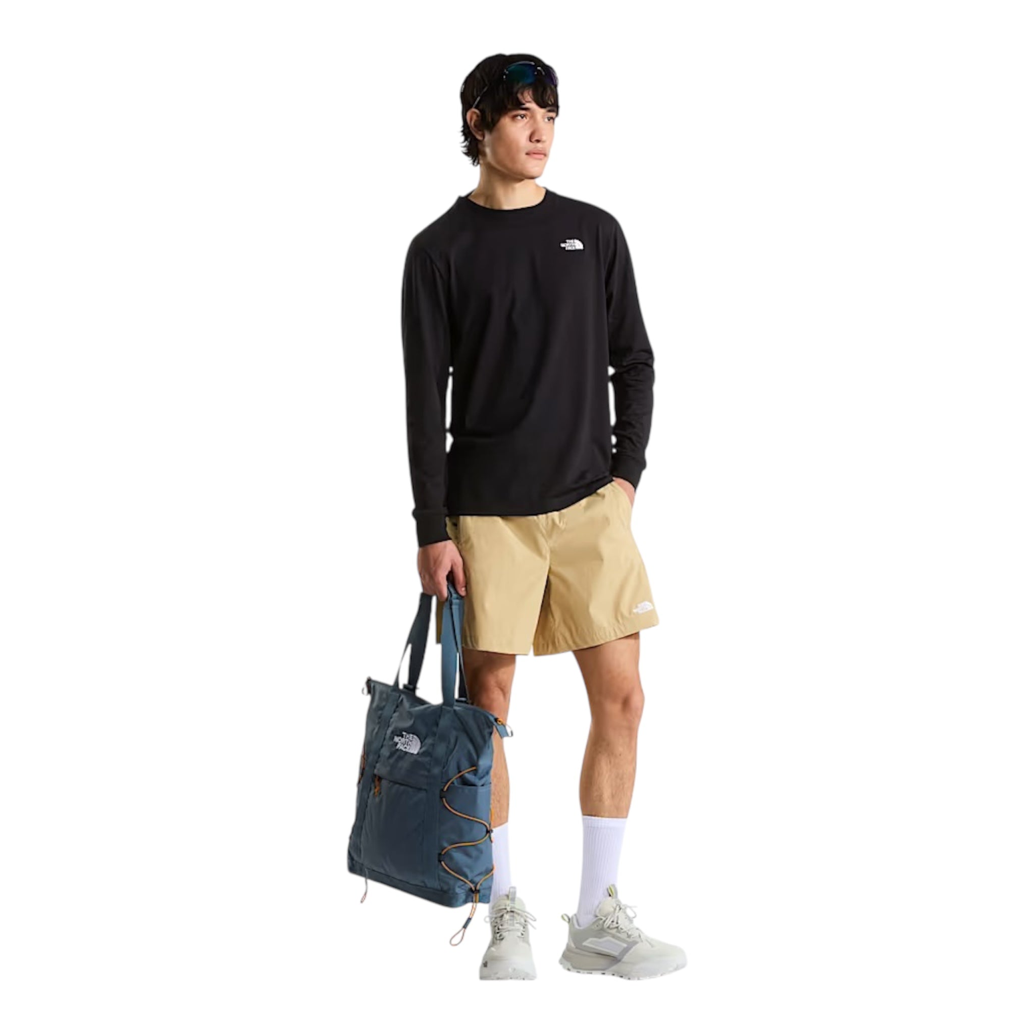 The North Face T-shirt Manica Lunga Evolution Simple Dome Uomo NF0A8EU3JK31 Nero