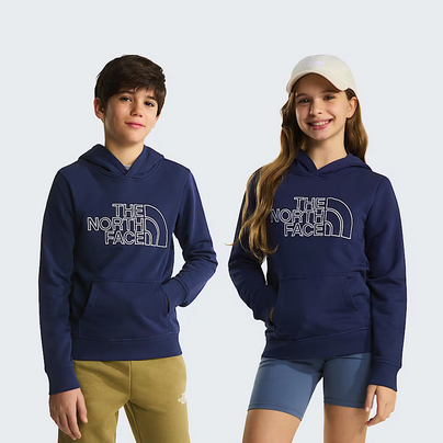 The North Face Drew Peak Light NF0A8GR88K21 Blu Felpa Girocollo Junior