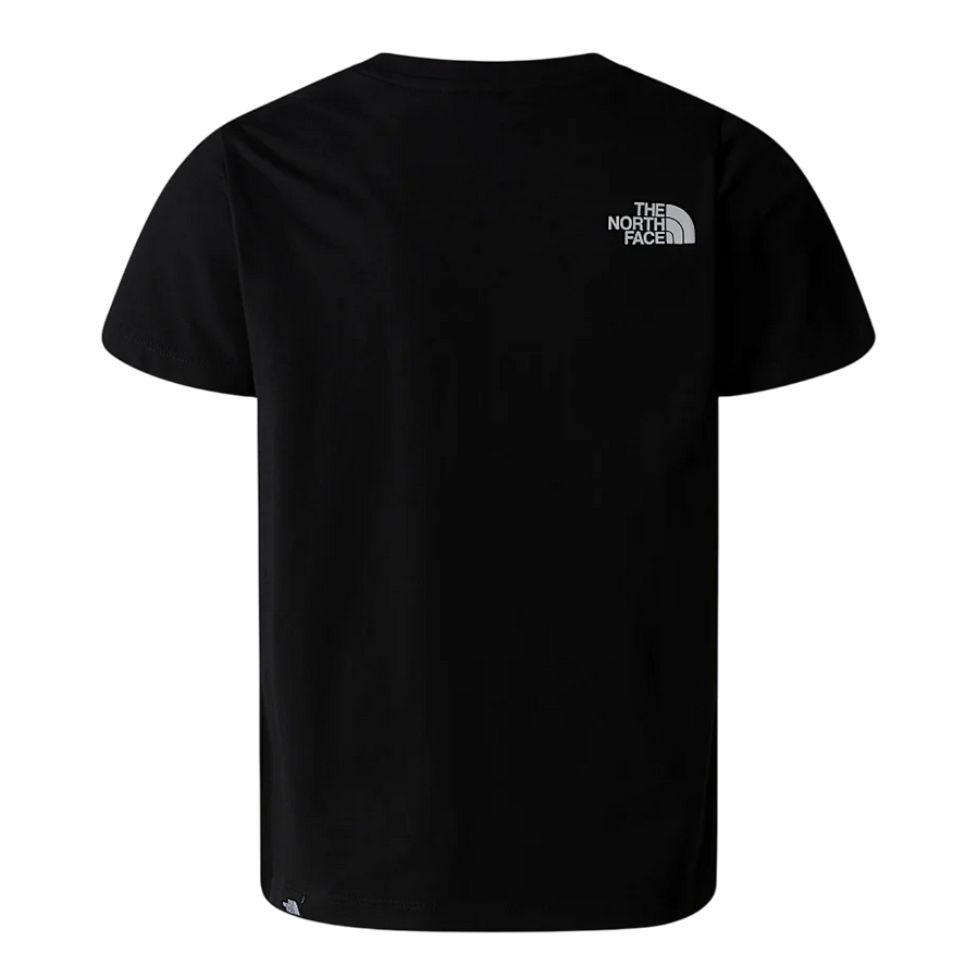 The North Face maglietta manica corta Junior Simple Dome NF0A8DRPJK3 nero