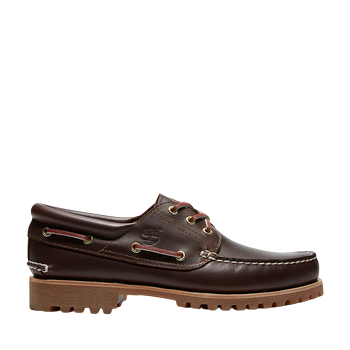 Timberland Authentic 3-Eye Lug Handsewn Scarpe da Barca Uomo Marrone - TB030003214