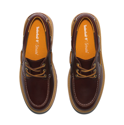 Timberland Scarpa Nautica Stone Street TB0A2QDMD57 Marrone Scuro Plateau Donna