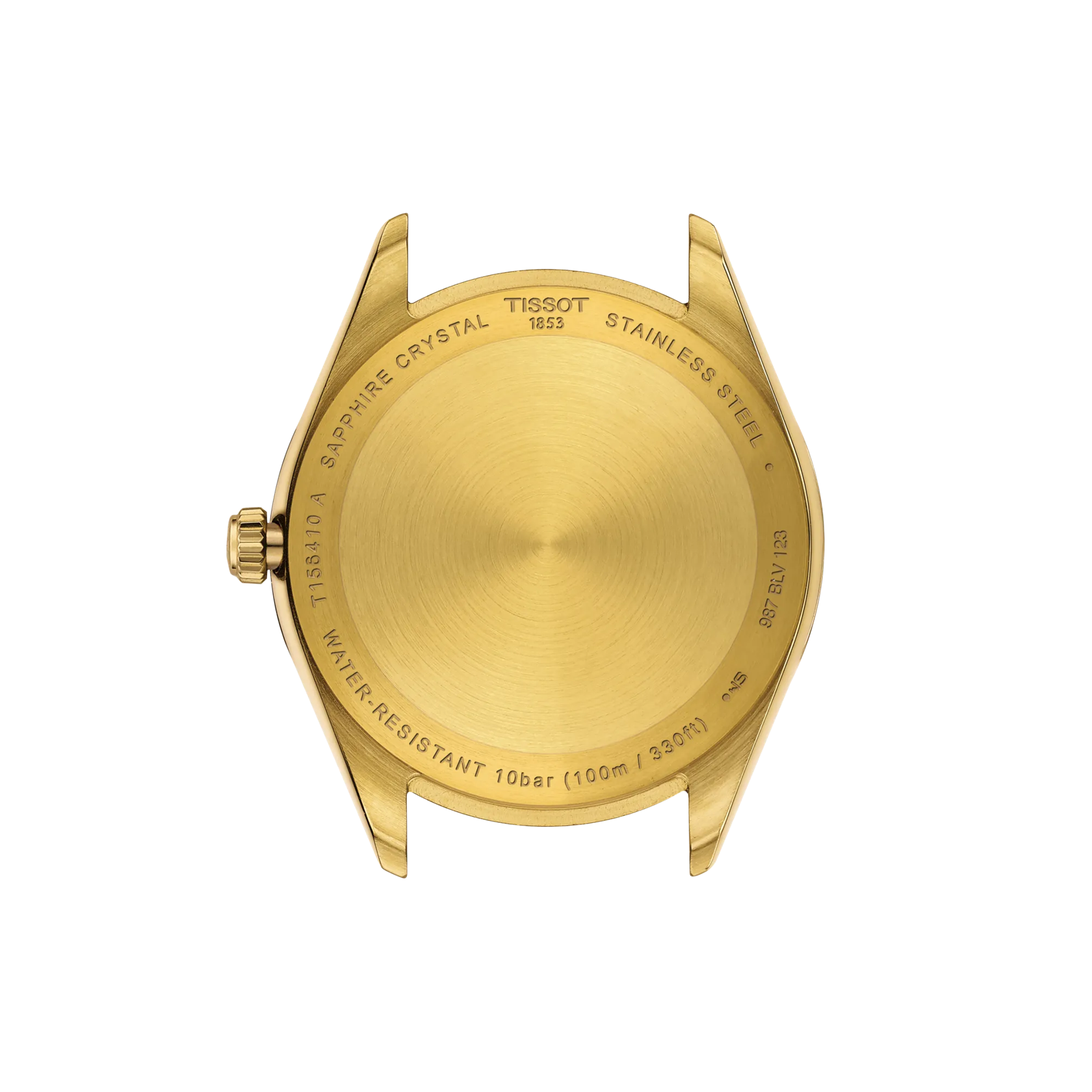 Tissot Ballade 40mm Quarzo – Oro Giallo con Quadrante Nero T156.410.33.051.00