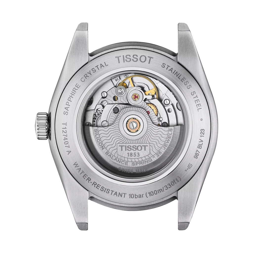 Tissot Gentleman Powermatic 80 – Automatico Swiss Made, verde, 40mm – T127.407.11.091.01