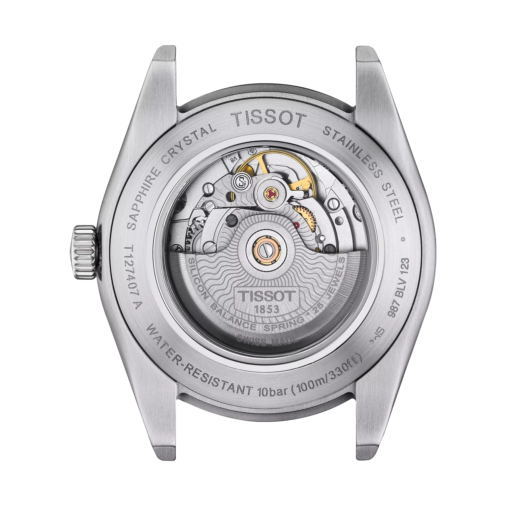 Tissot Gentleman Powermatic 80 – Automatico Swiss Made, verde, 40mm – T127.407.11.091.01
