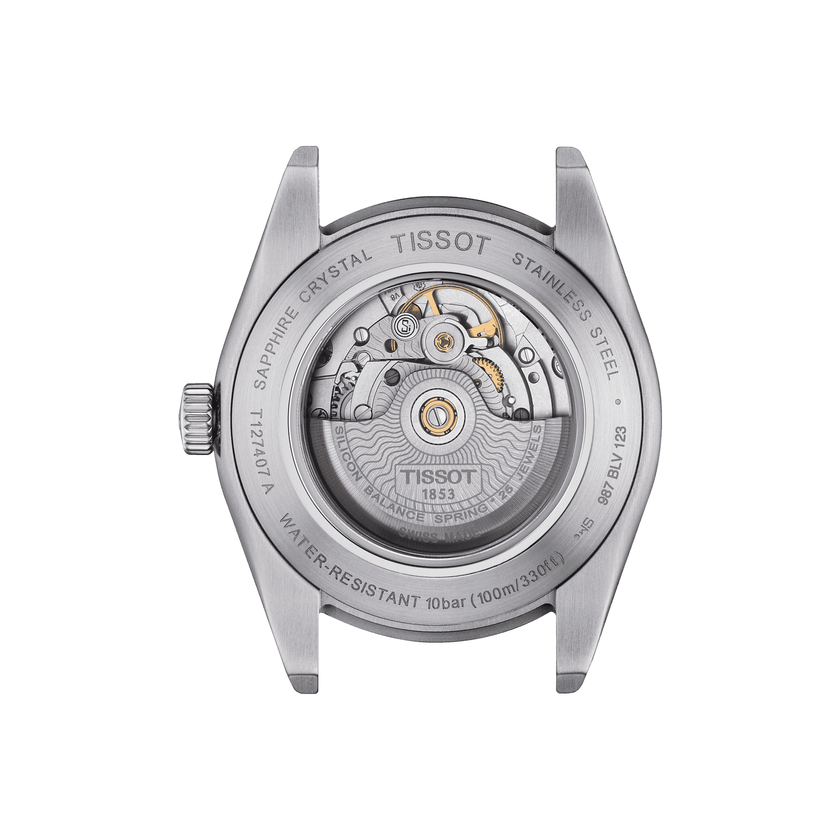 Tissot Gentleman Automatic Swiss Made Silver 40mm – Codice T127.407.16.031.01