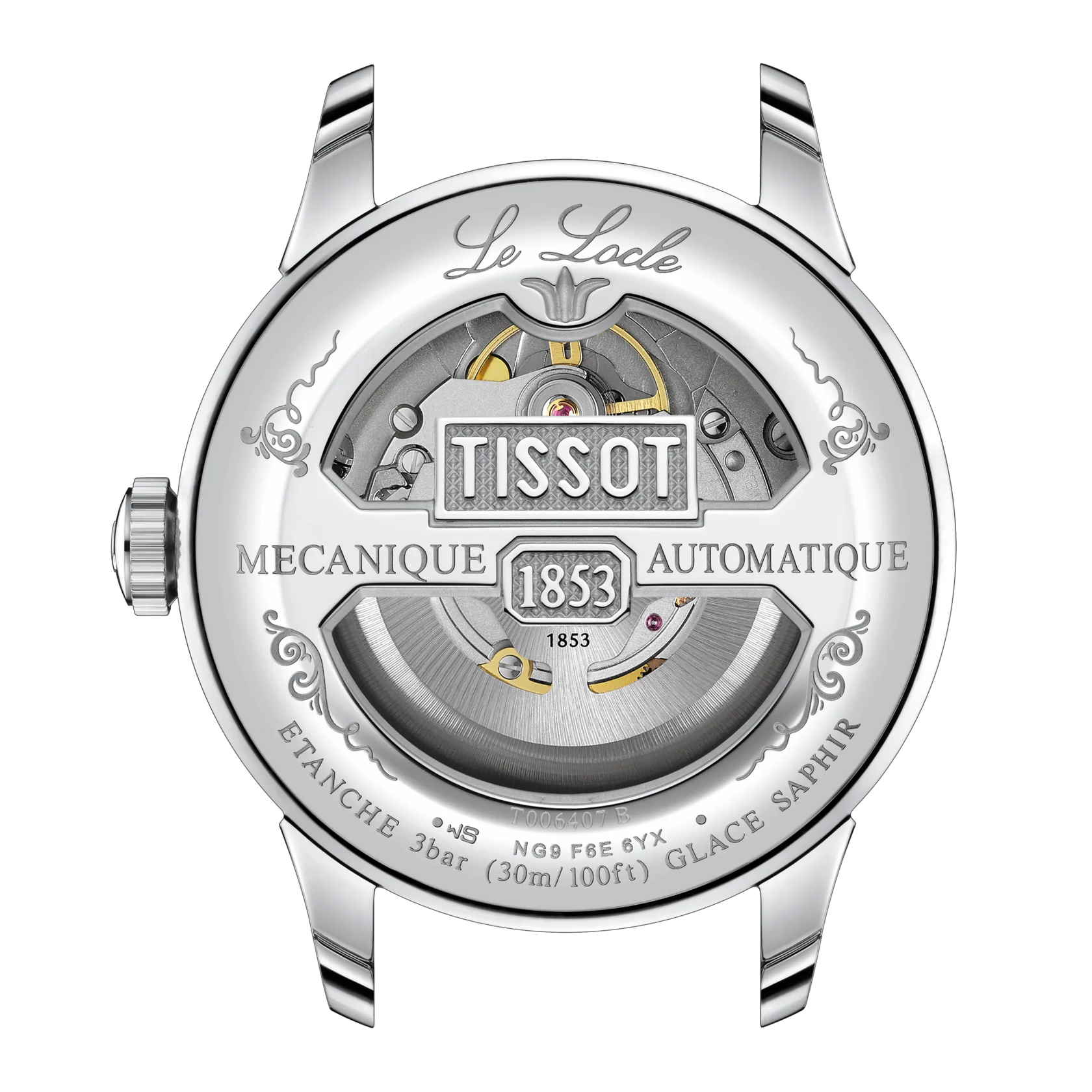 Tissot Le Locle Powermatic 80 – Automatico Swiss Made, argento, 39.3mm – Cod. T006.407.11.033.00