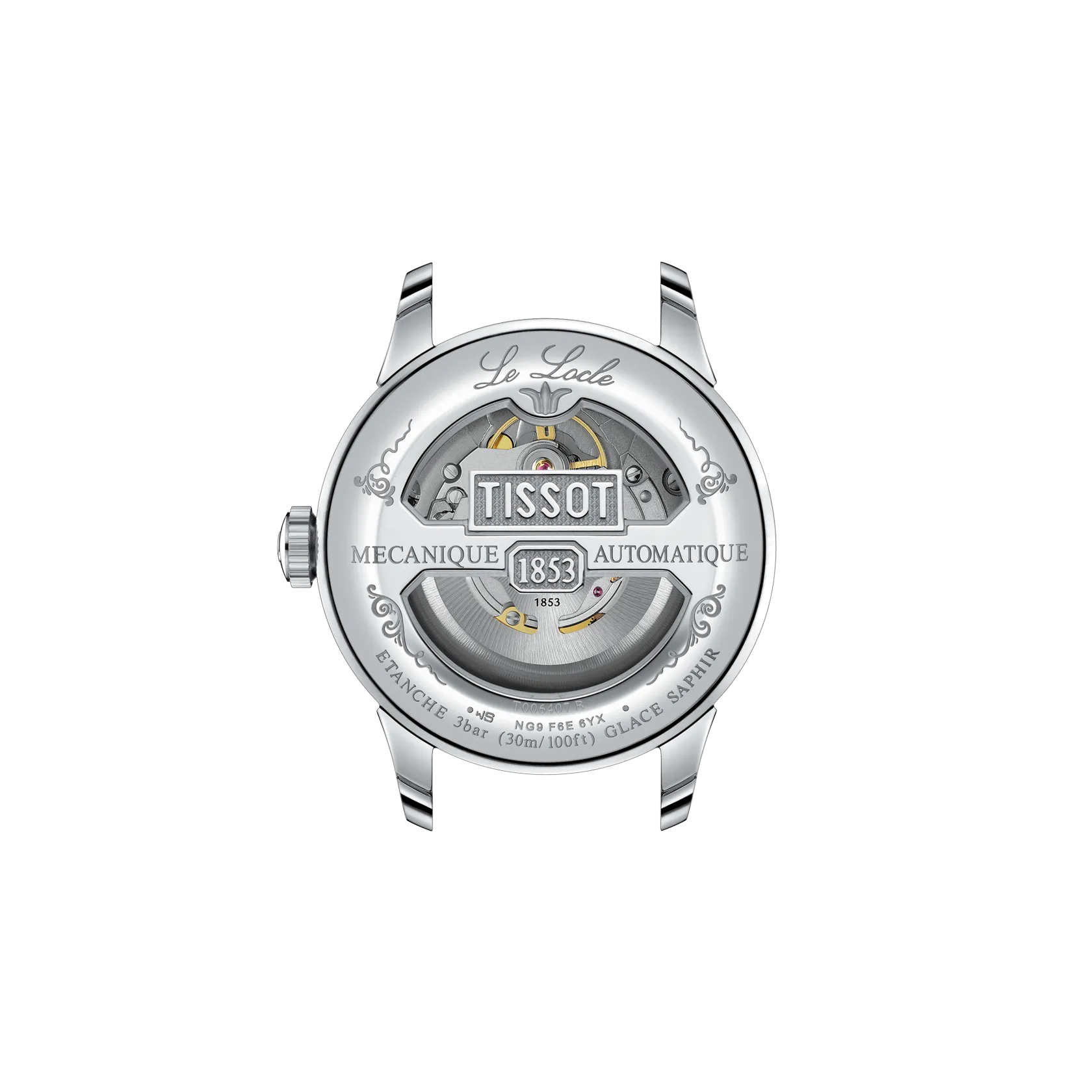 Tissot Le Locle Automatic Swiss Made Nero 39.3mm Cinturino Pelle – T006.407.16.053.00