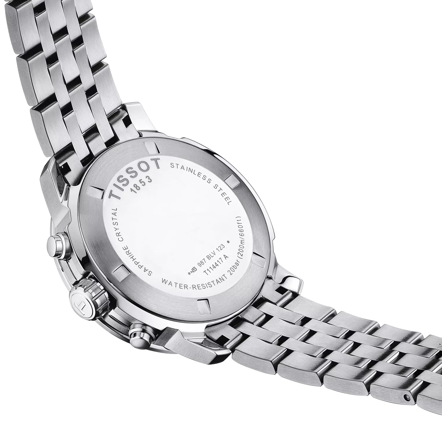 Tissot PRC 200 – Chronograph Quartz Swiss Made, Black Dial, 43mm – T114.417.11.057.00