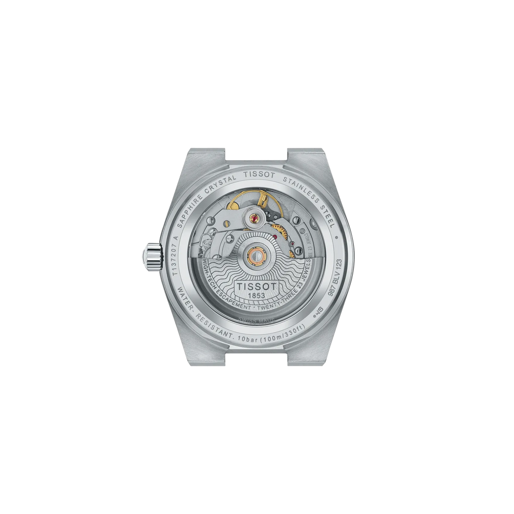 Tissot PRX 35mm – Automatico Swiss Made, Quadrante Verde Acqua, Acciaio – Ref. T137.207.11.091.01