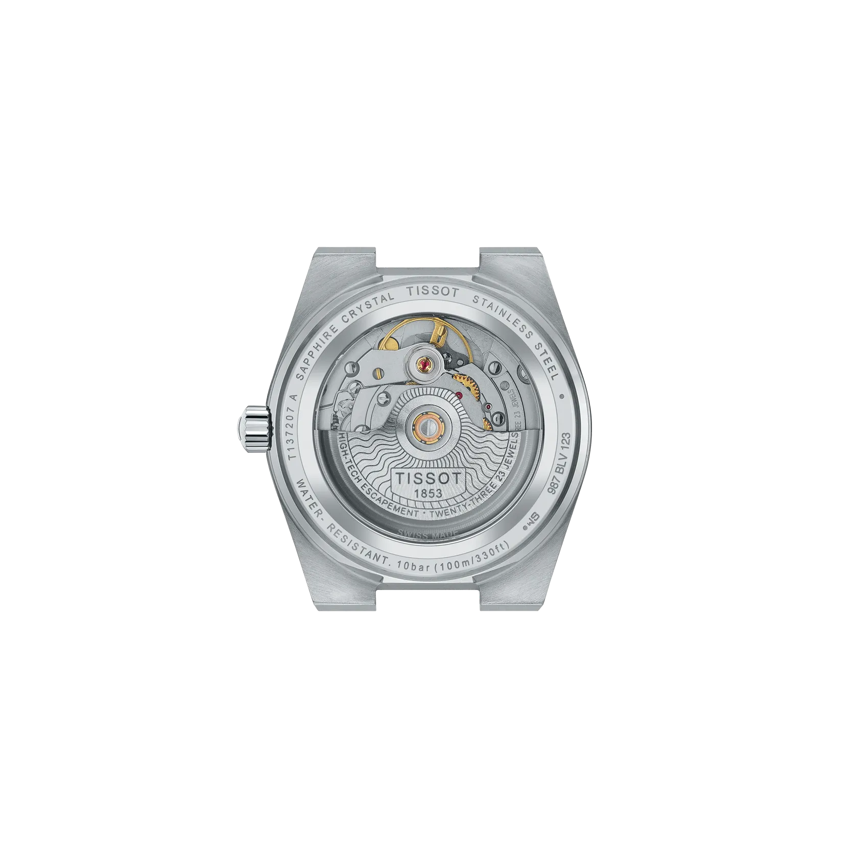 Tissot PRX 35mm – Orologio Automatico Swiss Made, Quadrante Blu Scuro, Acciaio, Ref. T137.207.11.041.00