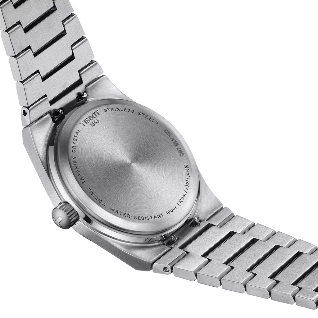 Tissot PRX 35mm – Orologio Quarzo Swiss Made, Quadrante Rosso, Acciaio, Ref. T137.210.11.421.00