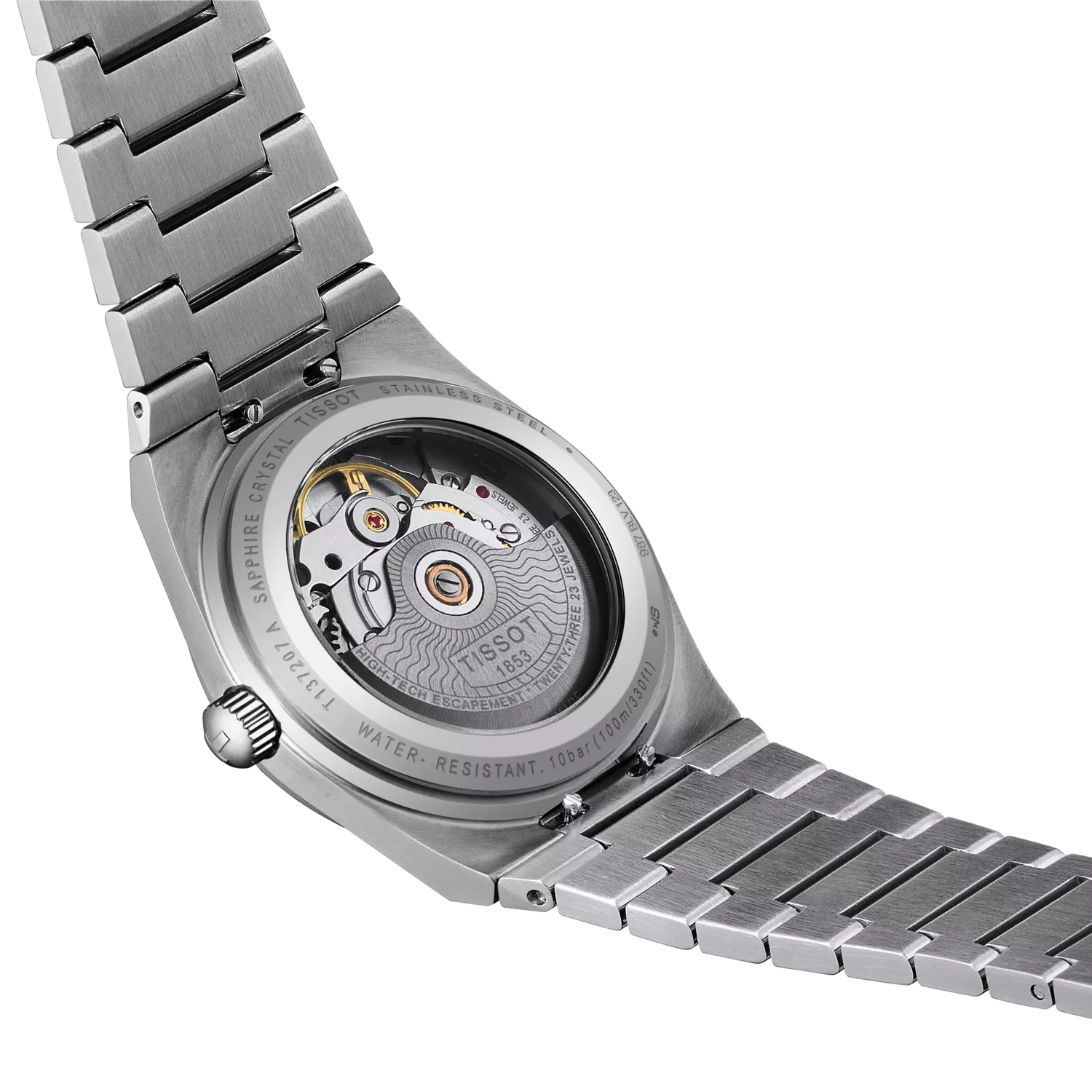 Tissot PRX 35mm – Automatico Swiss Made, Quadrante Verde Acqua, Acciaio – Ref. T137.207.11.091.01