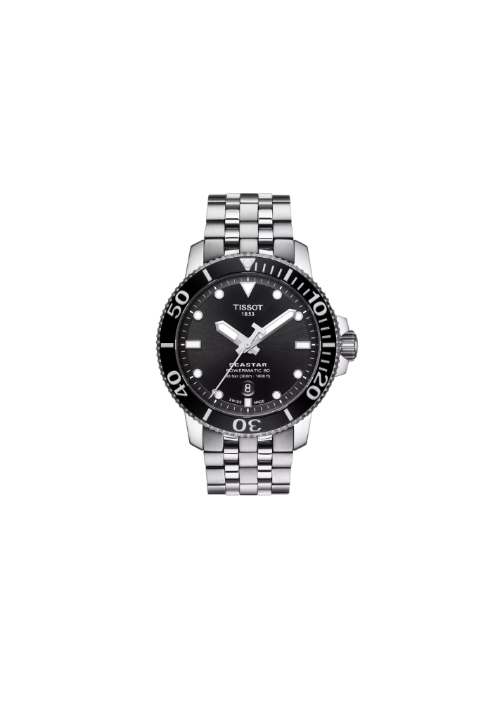 Tissot Seastar 1000 Automatic – Swiss Made, Nero, 43mm, Ref. T120.407.11.051.00