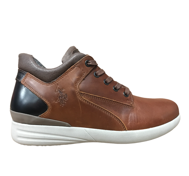 US Polo Assn. Winter Leather YETZI4072W8/L1 Marrone