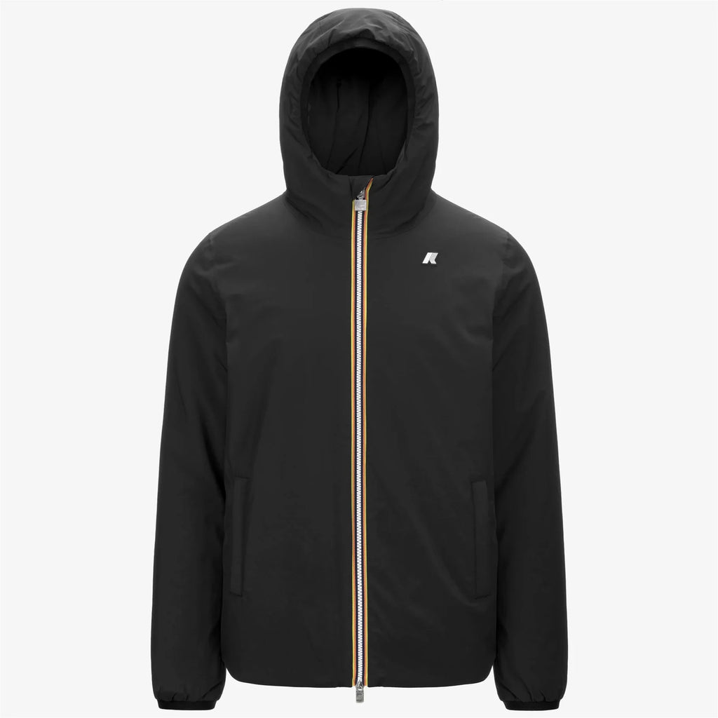 PIUMINO JACK ST WARM NERO REVERSIBILE