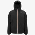 PIUMINO JACK ST WARM NERO REVERSIBILE