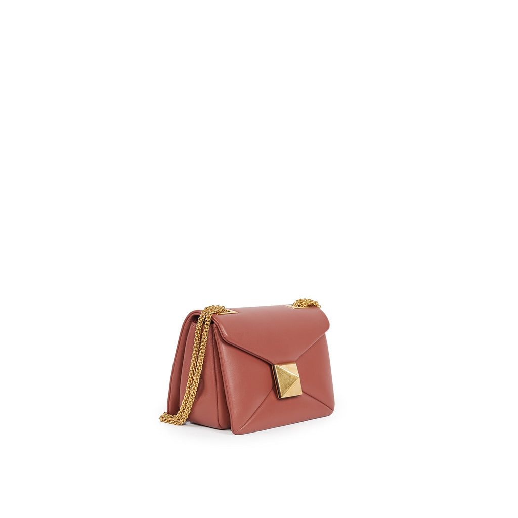 BORSA A SPALLA ONE STUD MARRONE