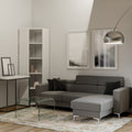 Librerie Angolari Kato A e B: Design Elegante e Funzionale 60.3x204x60.3 cm