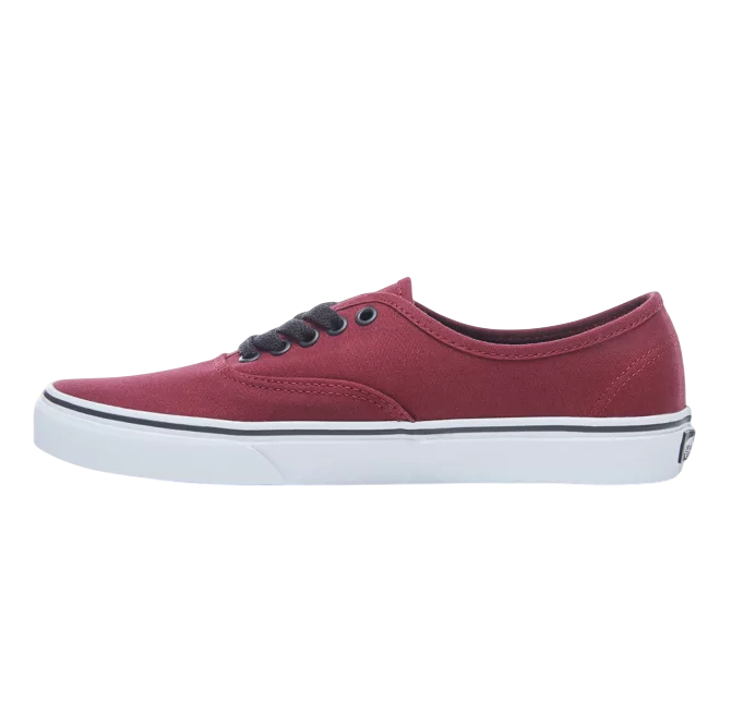 Vans Authentic Unisex Tela VN000QER5U8 | Sneakers Bordò e Nera