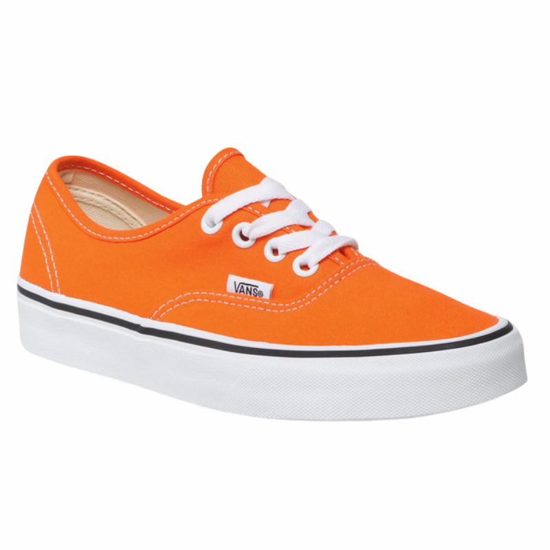 Vans Authentic Lifestyle Sneakers Unisex Arancio Tigre Bianco VN0A5KRDAVM1