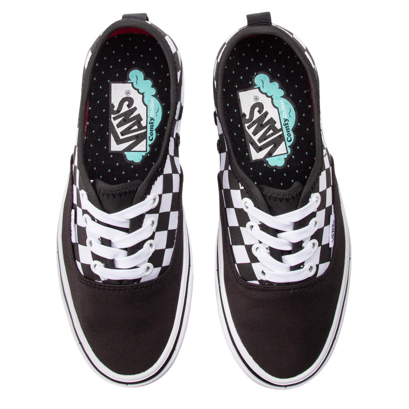 Vans Comfycush Authentic Uomo Vegan VN0A3WM8VN81 | Sneakers nere a scacchi