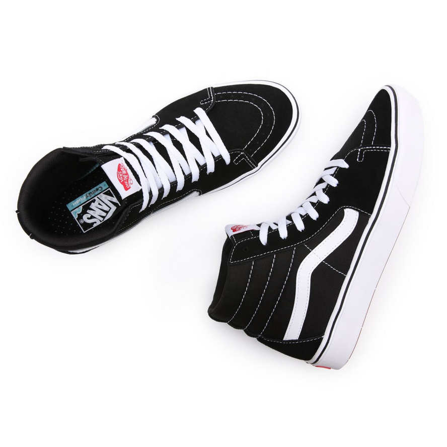 Vans ComfyCush SK8-Hi VN0A3WMBVNE1 Lifestyle Sneakers Unisex Nero Bianco