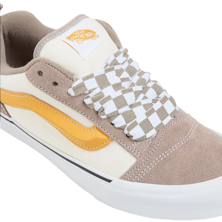 Vans Knu Skool VN0009QC0BP Multicolore Beige Ocra Sneakers Uomo