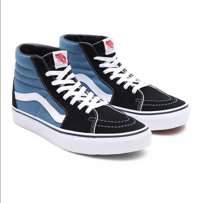 Vans SK8-Hi Lifestyle Sneakers Alta Unisex Navy - VN000D5INVY1