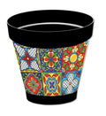 Vaso Sicilia antracite D.26 diversi decori