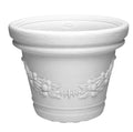 Vaso tondo diametro 50 festonato diversi colori