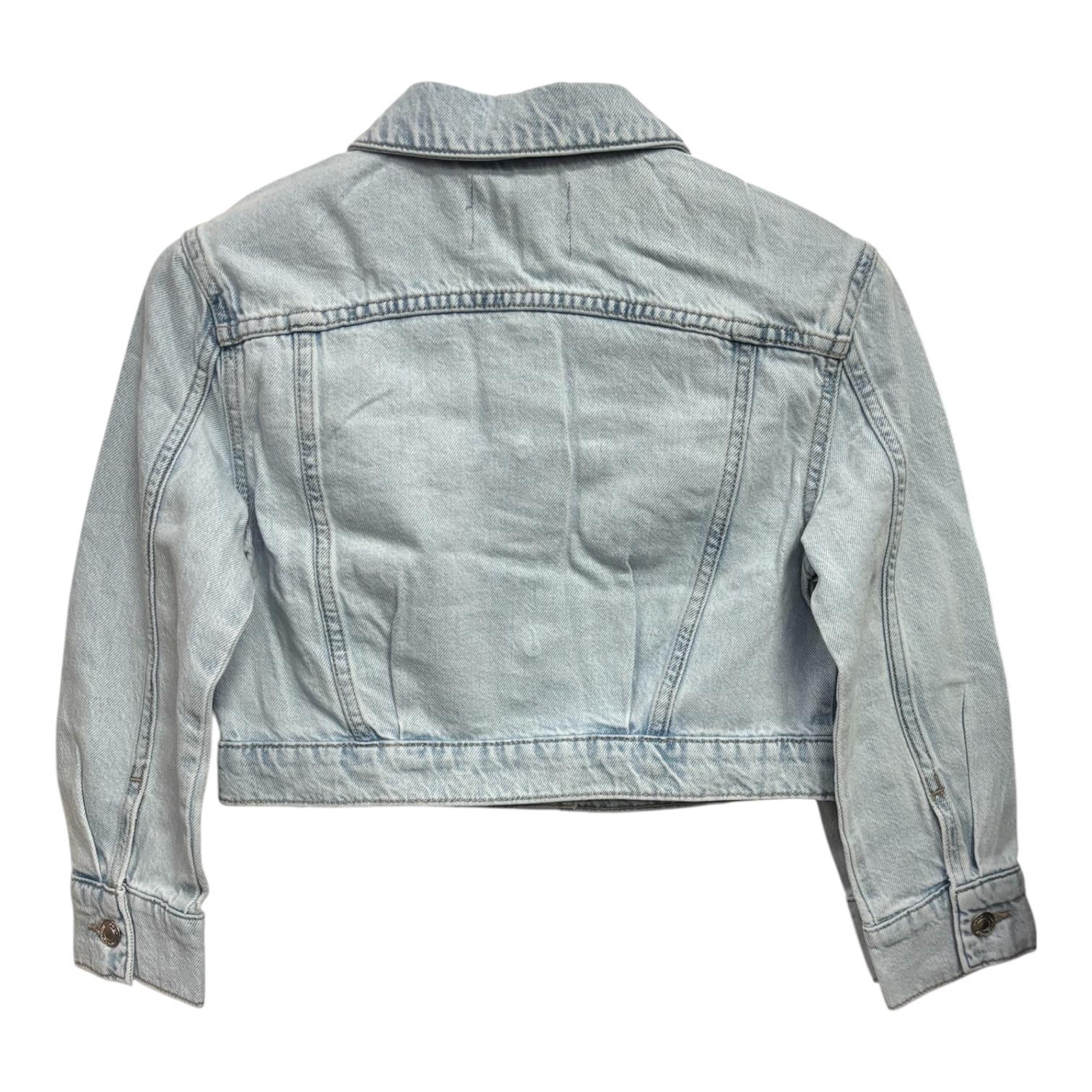 Only Giubbotto Jeans Ragazza KOGLUMI 15340434 Blu Chiaro