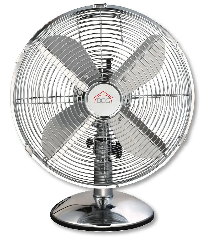 Ventilatore Da Tavolo 30 Cm Cromato