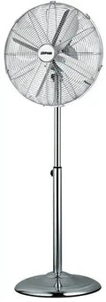 Ventilatore a piantana color cromo 50w p40