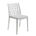 Sedia Matrix - Sedia impilabile in polipropilene con tappi antiscivolo cm 55 x 47 x 82 h