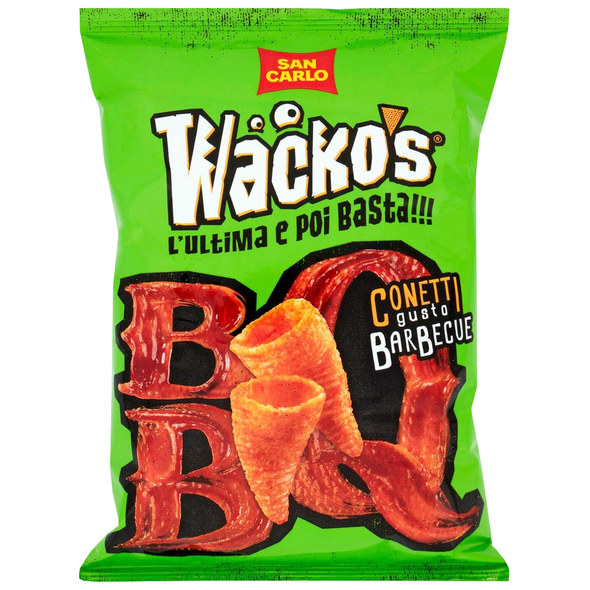 Wackos Conetti BBQ 25 gr - Confezione da 42 pezzi