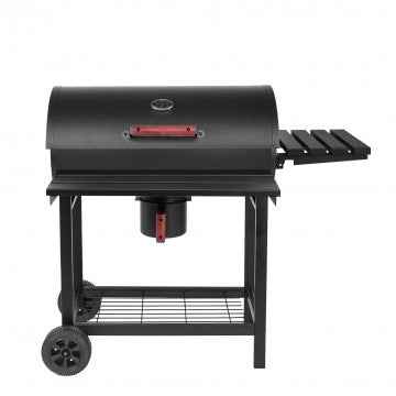 Barbecue Tennessee a carbonella con struttura in acciaio verniciato nero