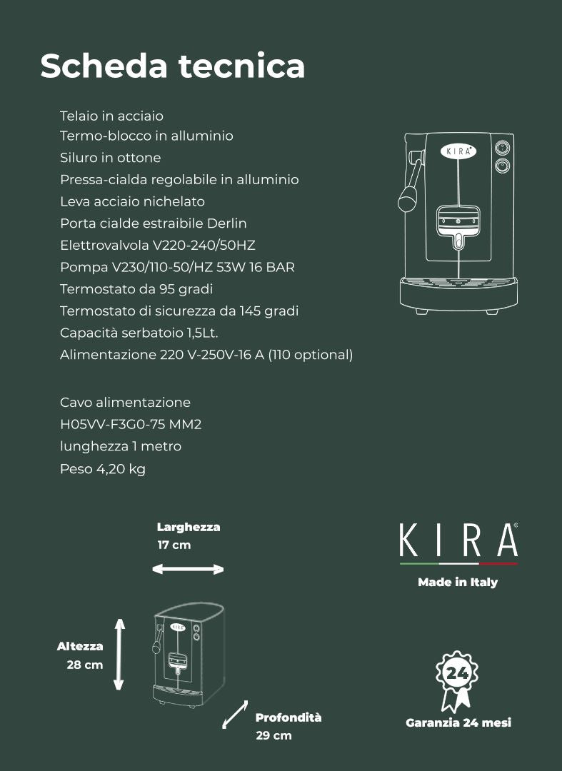 KIRA ® - colore Verde Tiffany