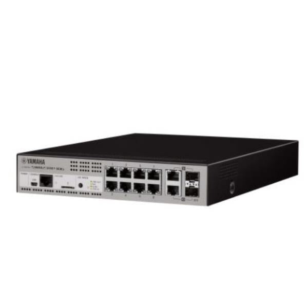 Yamaha Switch di rete L2 intelligente con PoE, dieci porte RJ45, 2 porte SFP- PROMO FINO AD ESAURIMENTO SCORTE [SWR2311P10G]
