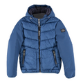 Yes Zee piumino da ragazzo con cappuccio trapuntato 2035 J876 Q6JJ Q696 blu