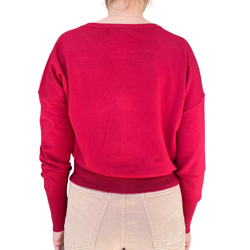 Yes Zee Maglia Donna 1043 M051 RU00 0562 Rosso