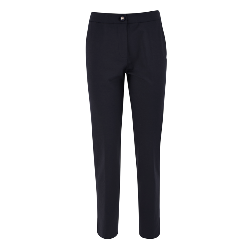 Yes Zee Pantalone Donna Chinos Punto Milano 1016-P378-CE00 Nero