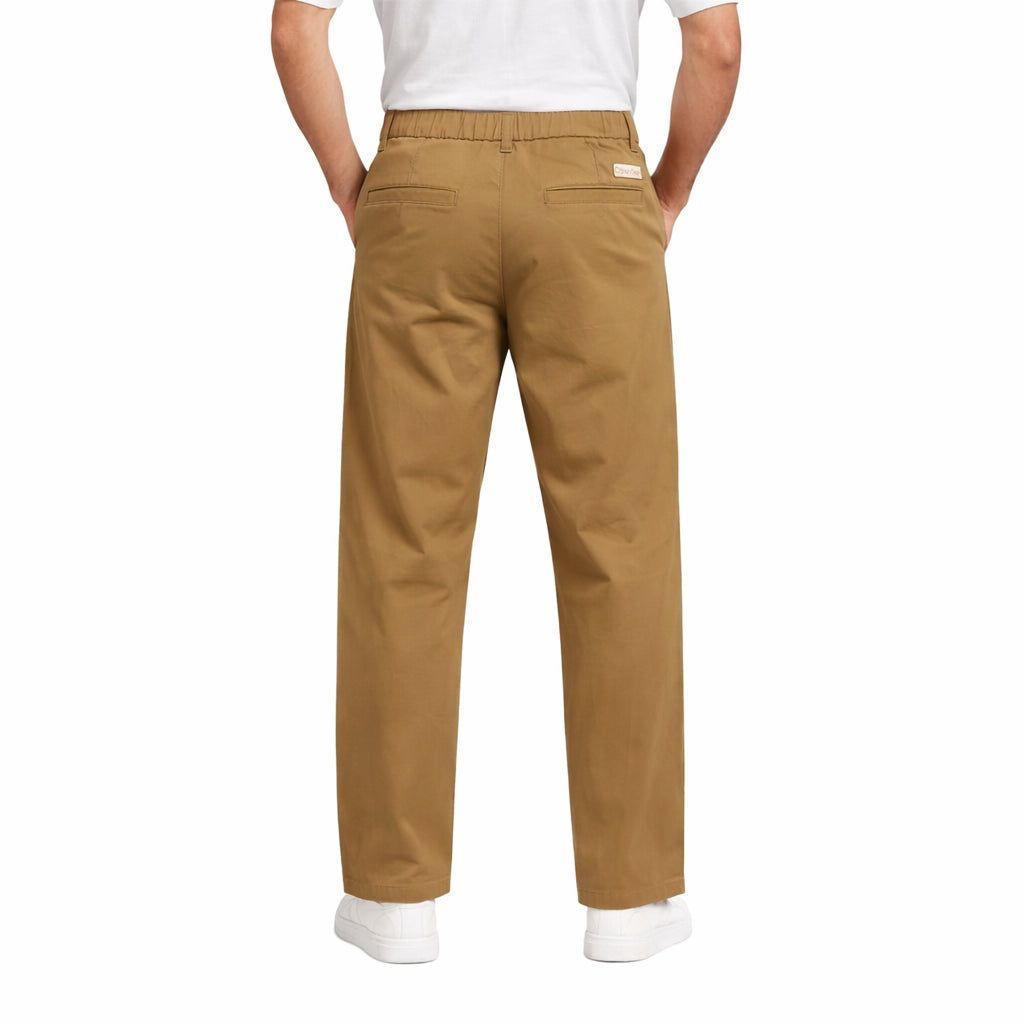 Calvin Klein Pantalone Casual Uomo LV04RF606G HMS Nocciola