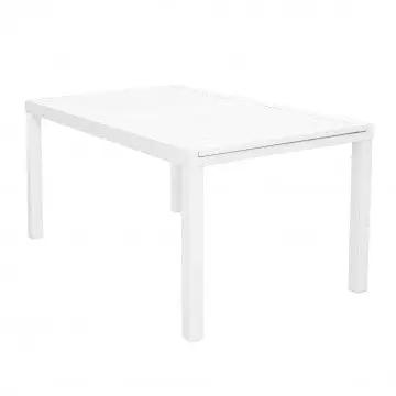 Tavolo Formentera allungabile in alluminio 160/240 X 90