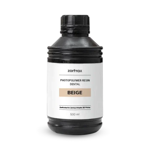 Zortrax UV Resin - Dental - 500ml - Beige
