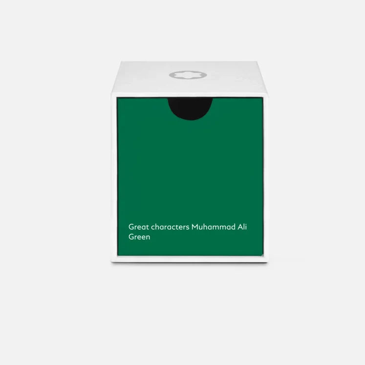 Montblanc boccetta d'inchiostro 50ml Great Characters Muhammad Ali Special Edition verde 130298